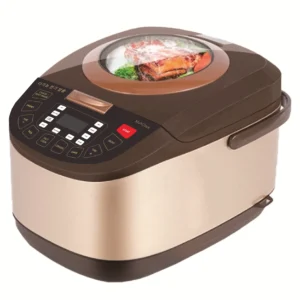 Silver Crest 5L Smart Rice Cooker – Multi-Function Digital Electric Rice Cooker with Keep Warm &amp