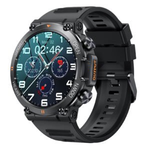 Dual-System Waterproof Smart Watch – Fitness Tracker with Health Monitor & Long Battery Life